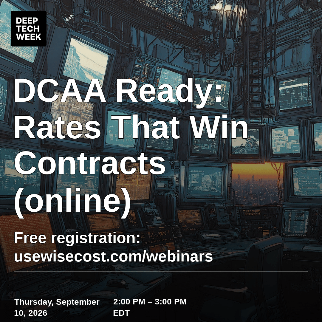 DCAA Ready: Rates That Win Contracts (online)