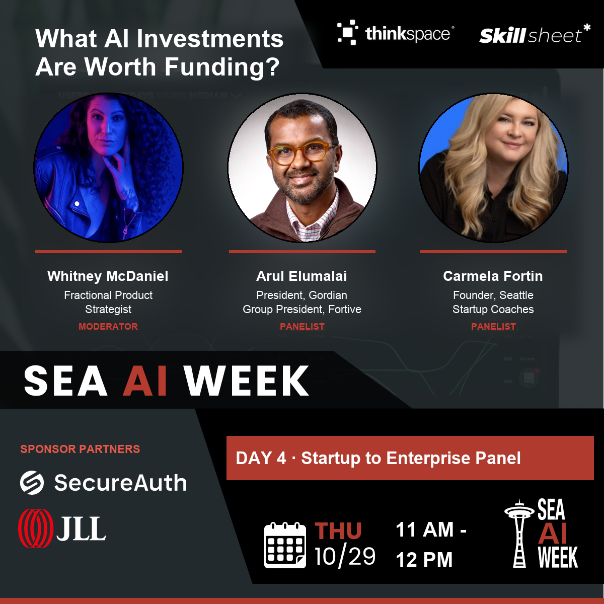 [AI Week] Startup to Enterprise Day Panel: What AI Investments Are Worth Funding?
