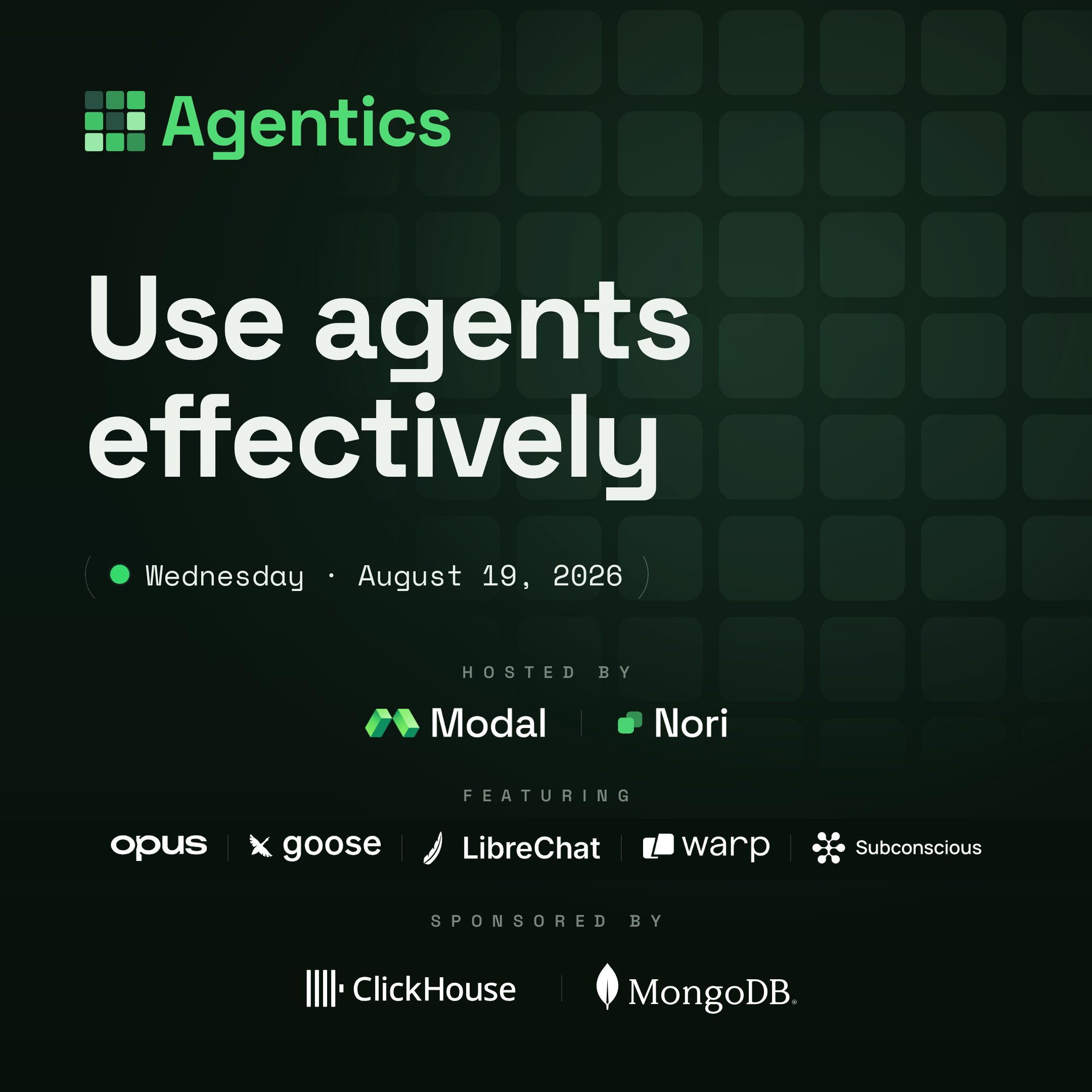 Agentics: Use Agents Effectively