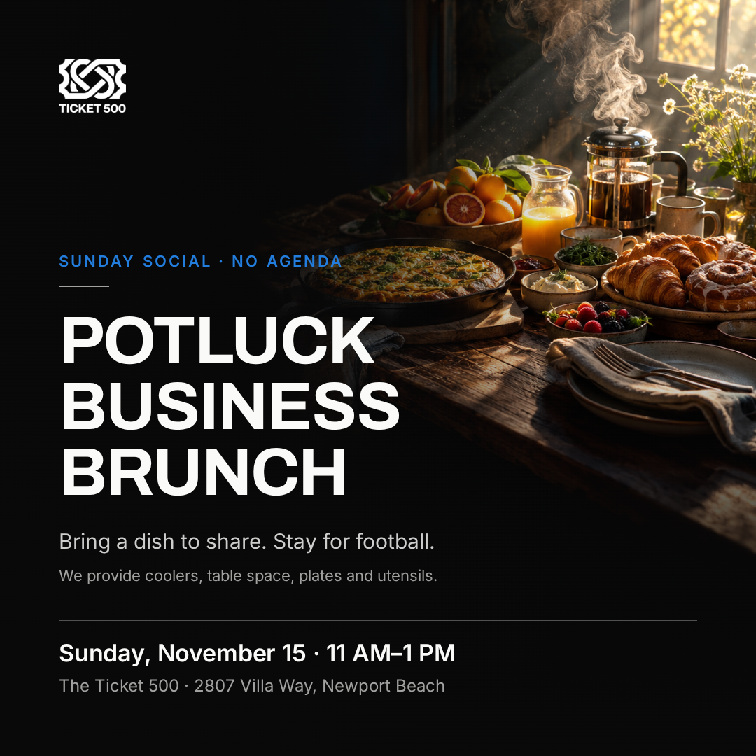 Potluck Business Brunch