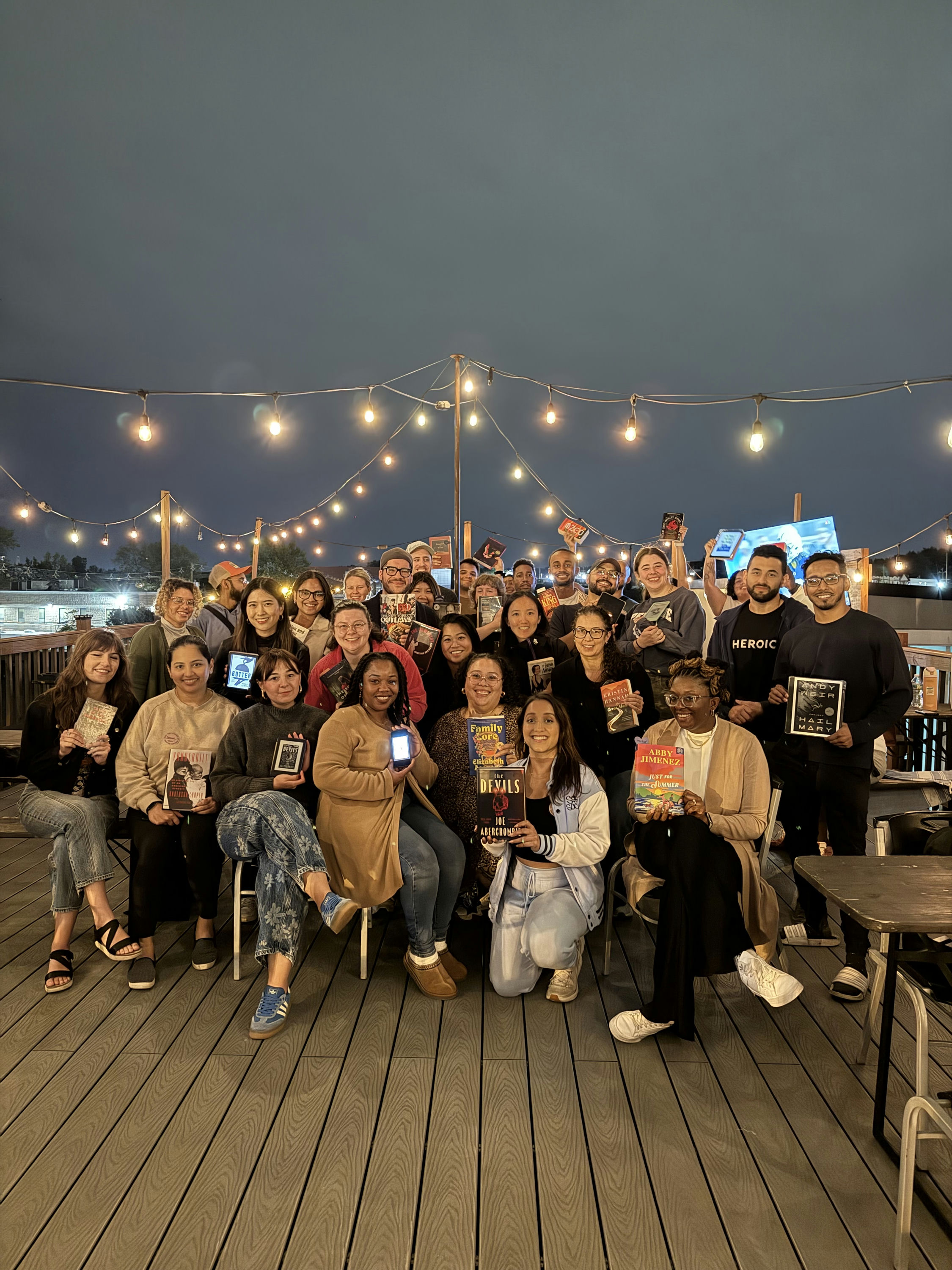 Rooftop Reading Party! 