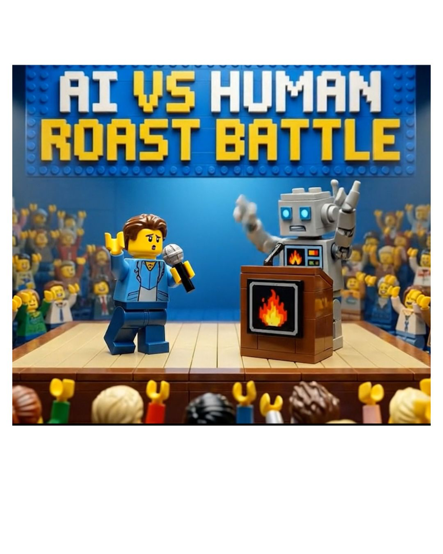 AI vs Human Roast Battle - Open Registration