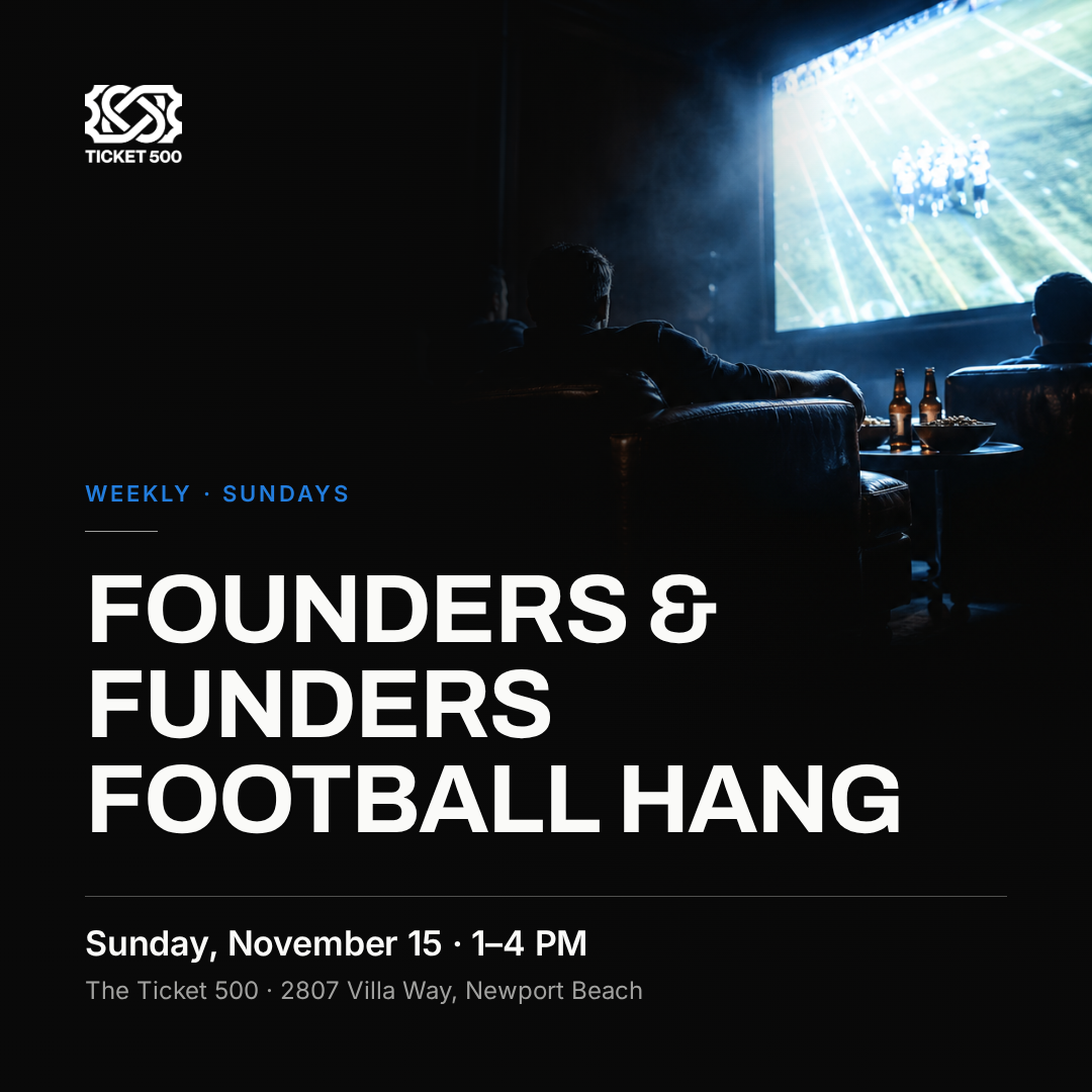 Founders & Funders Football Hang