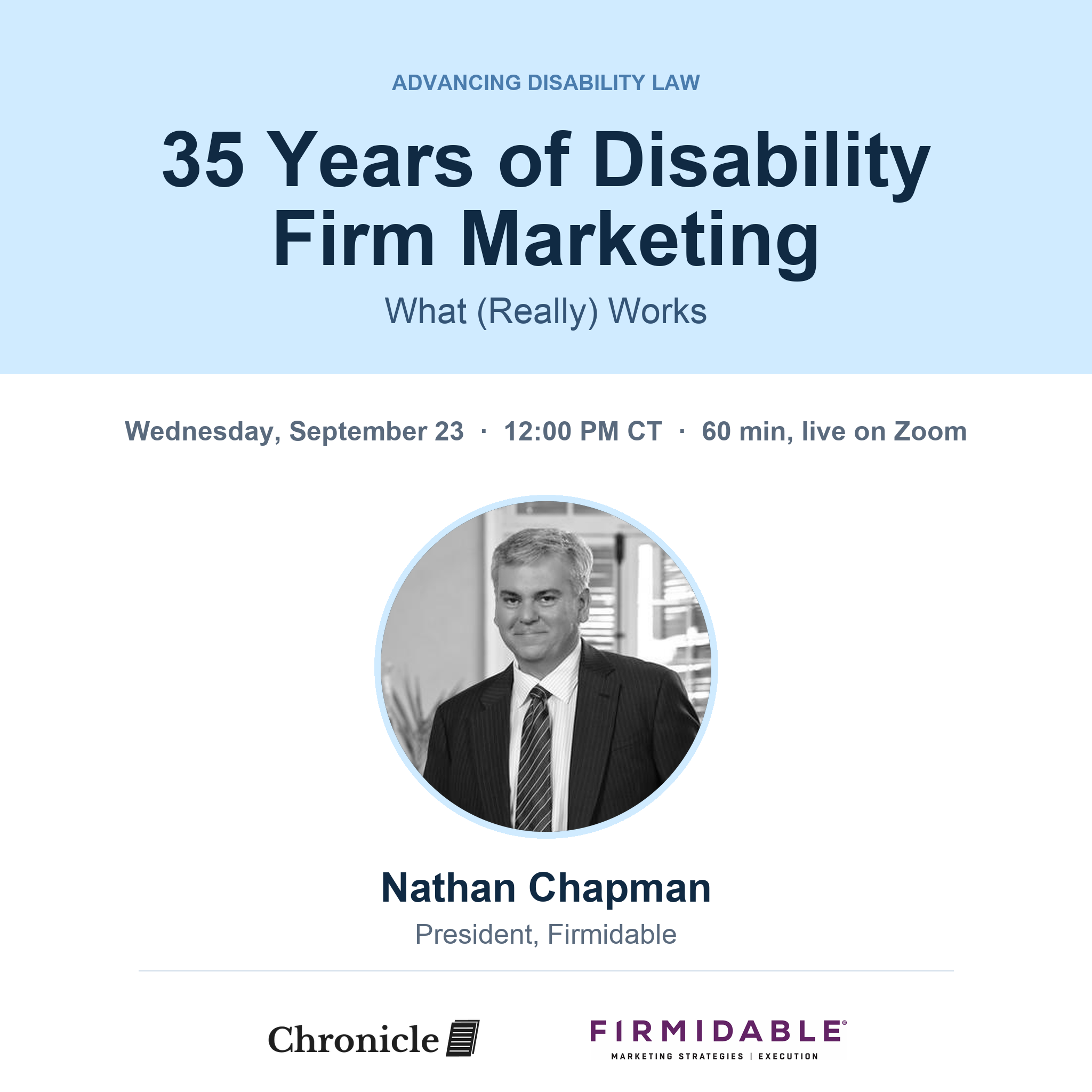 35 Years of Disability Firm Marketing: What (Really) Works with Nathan Chapman