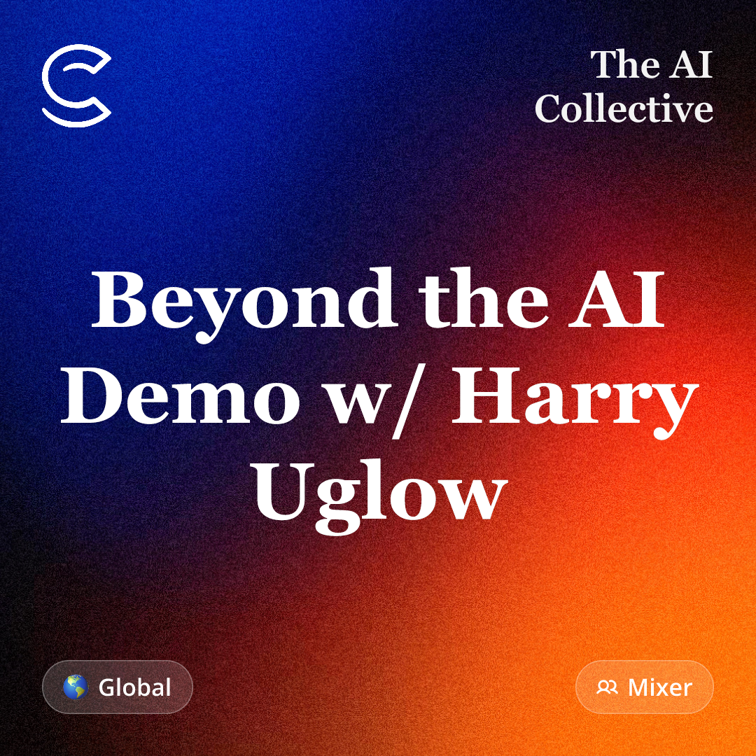 Poza Demem AI z Harrym Uglowem (z The AI Collective)
