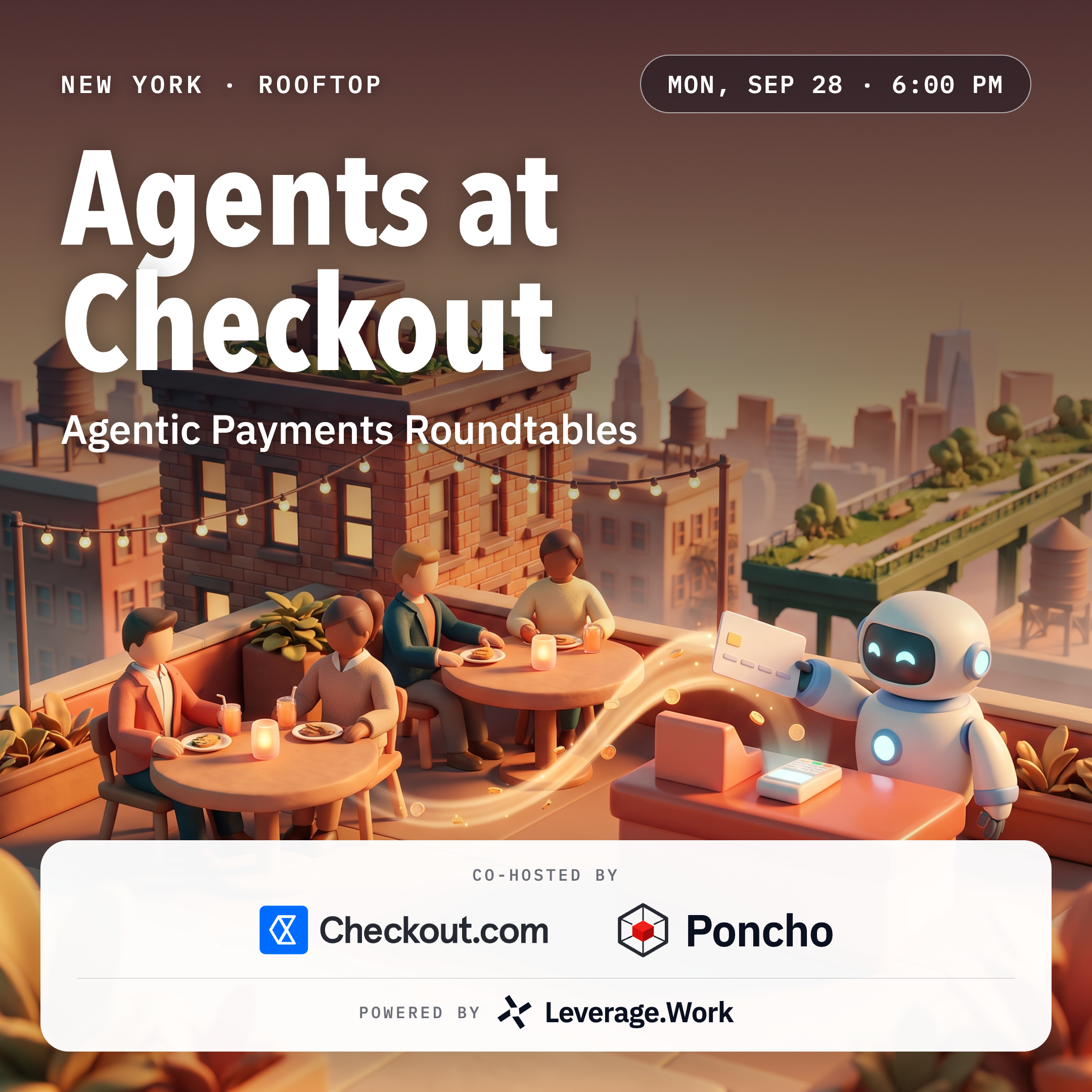 Agents at Checkout - Agentic Payments Roundtables NYC