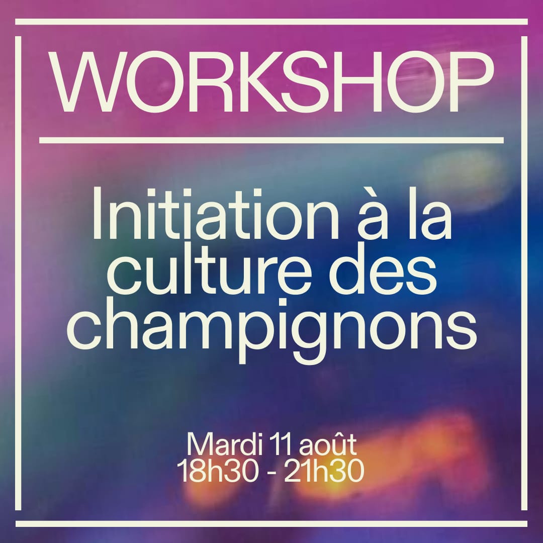 Workshop — Initiation à la culture des champignons 🍄