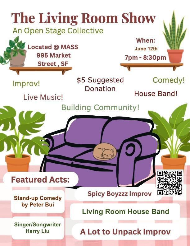 Cover art for #The Living Room Show - Open Registration — Frontier Tower @ Arts and Music Floor 995 Market Street, San Francisco