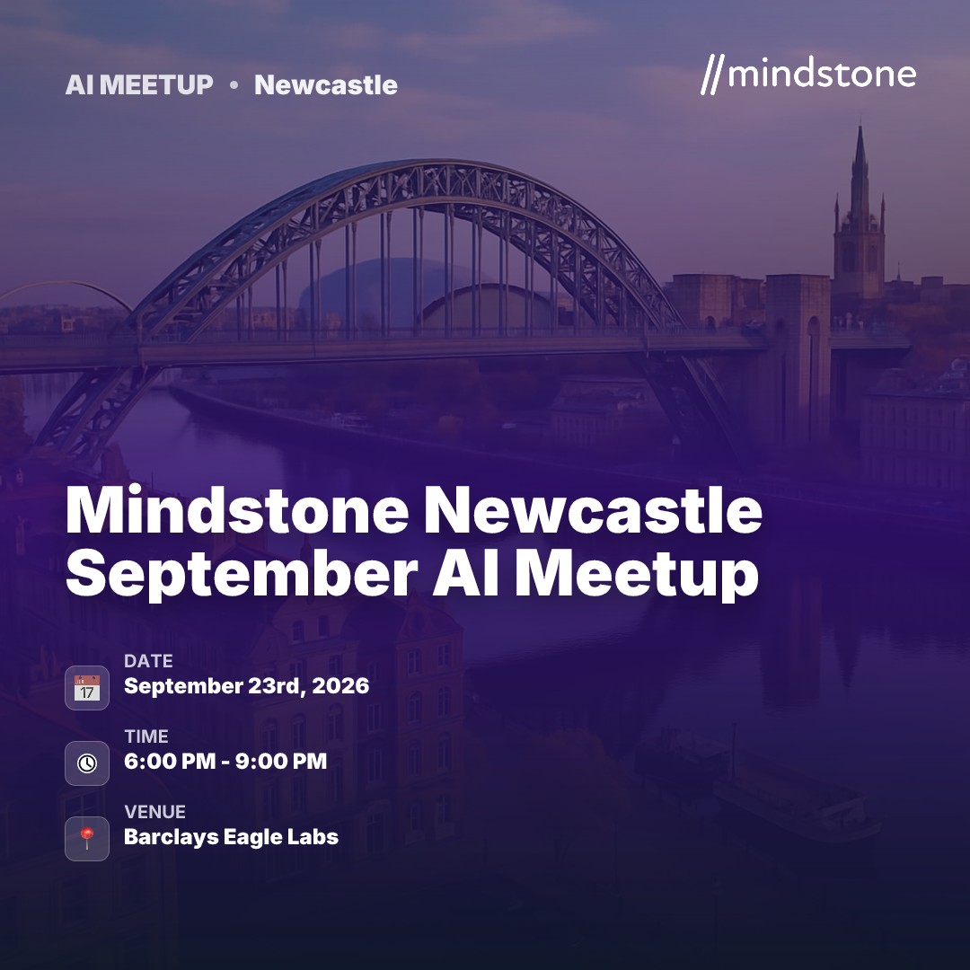 Encuentro de AI en Mindstone Newcastle de Septiembre