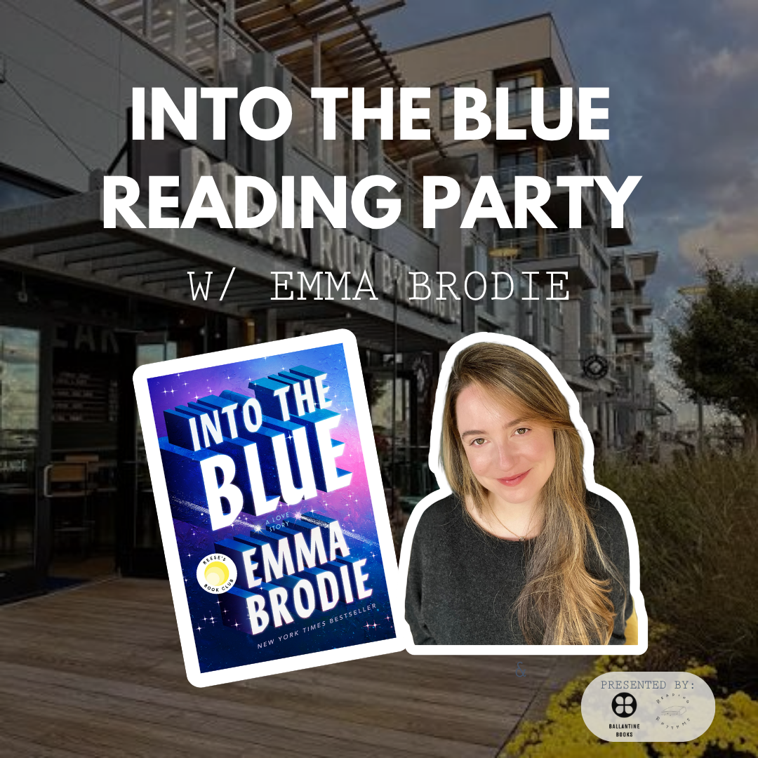 INTO THE BLUE Reading Party with Emma Brodie