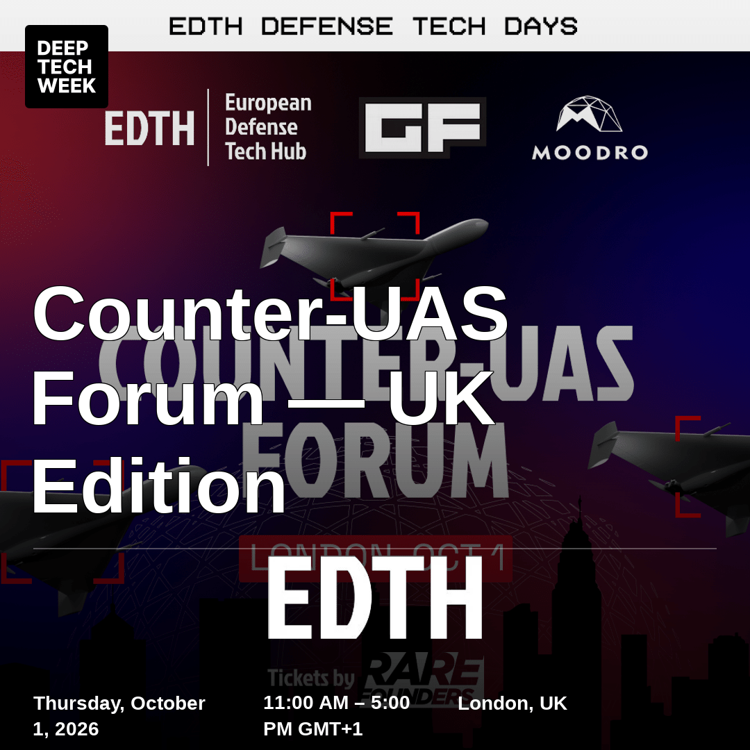 Counter-UAS Forum, UK Edition