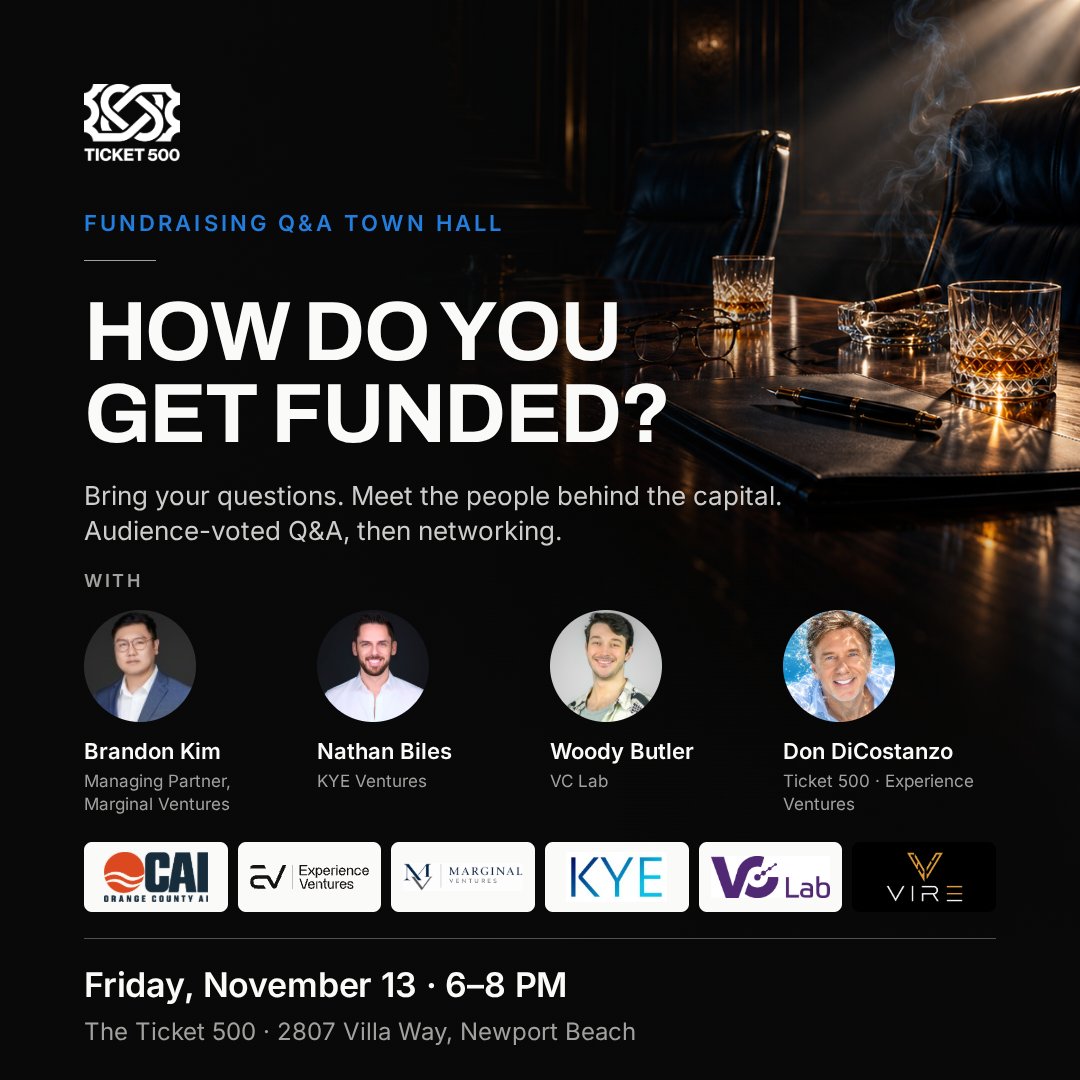 How Do You Get Funded? Fundraising Q&A Town Hall