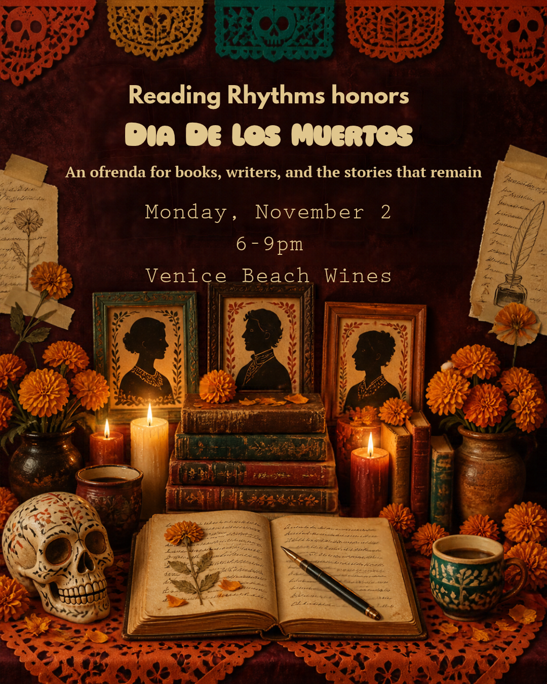 Reading Rhythms LA: Día de los Muertos | Read, Remember & Celebrate