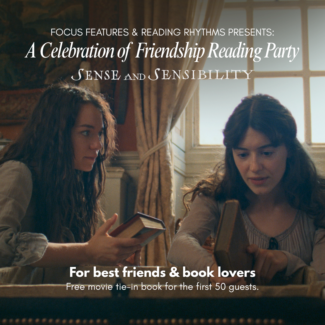 Reading Rhythms NYC + Free Book: Sense and Sensibility (Movie Tie-In Special)