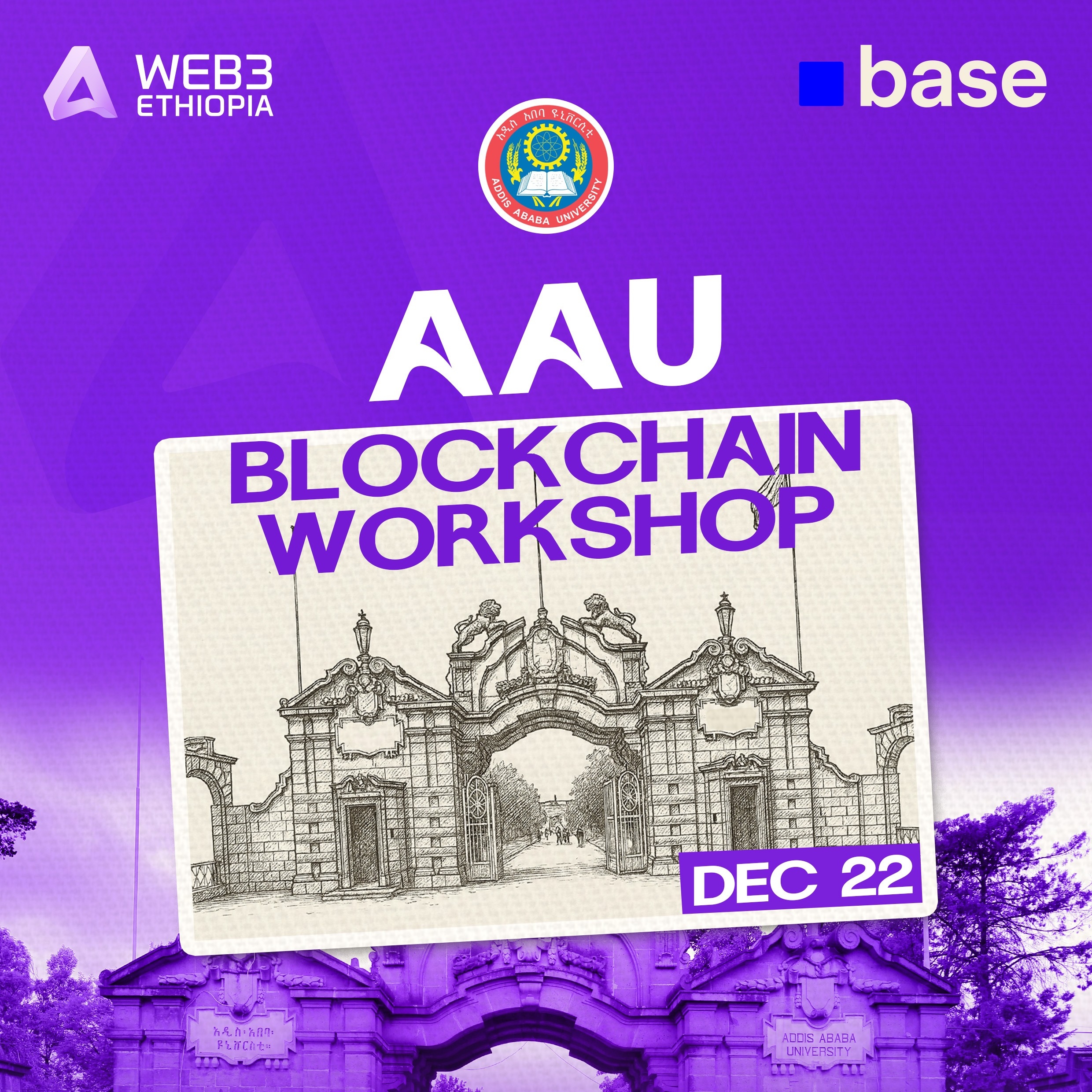AAU Blockchain Workshop — Web3 Ethiopia University Tour