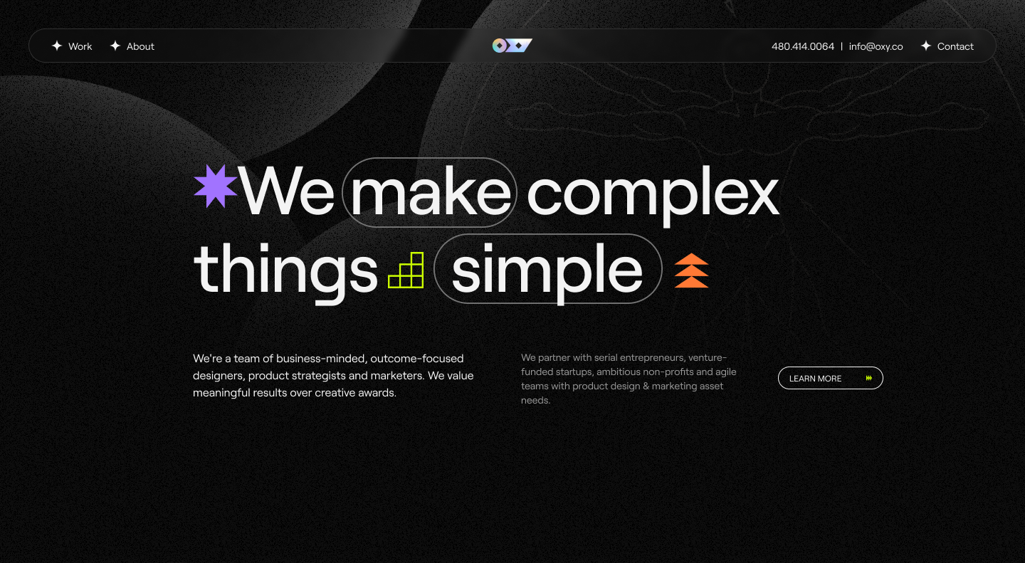 Oxy · Events Calendar