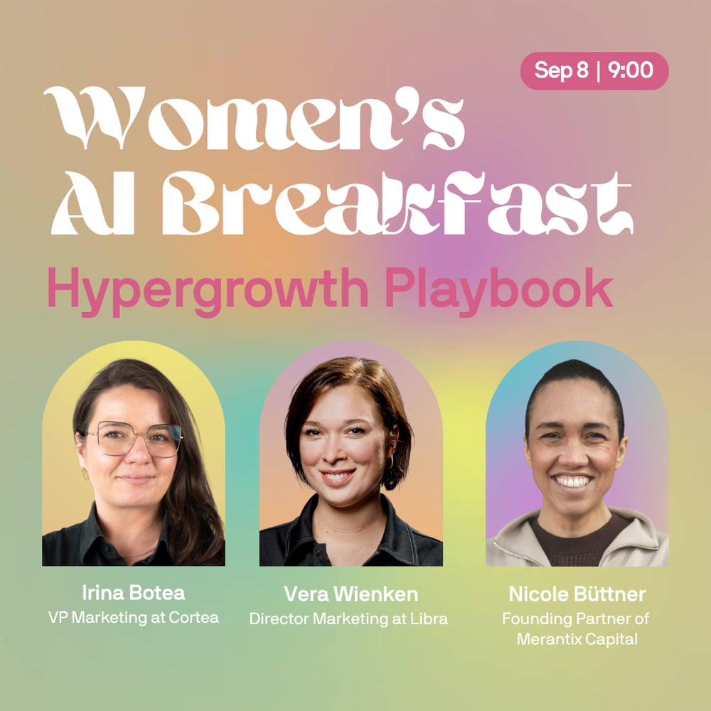 Women's AI Breakfast - Hypergrowth Playbook