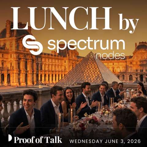 Proof of Talk VIP-Only Luncheon
