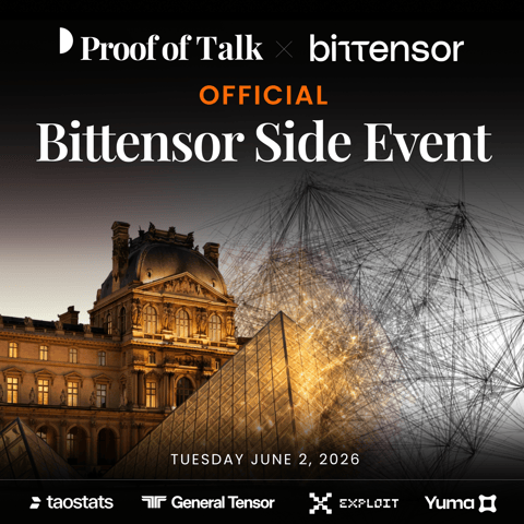 Official Bittensor Side Event - Drinks in the Louvre