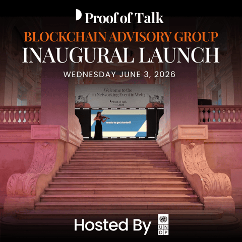 UNDP Blockchain Advisory Group Inaugural Launch