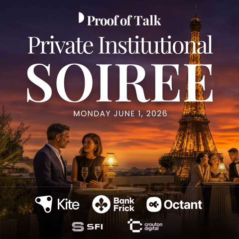 Private Institutional Soiree: Prelude of Proof of Talk