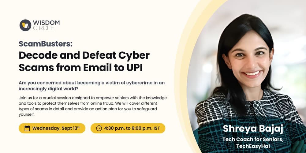 ScamBusters: Decode and Defeat Cyber Scams from Email to UPI · Zoom · Luma