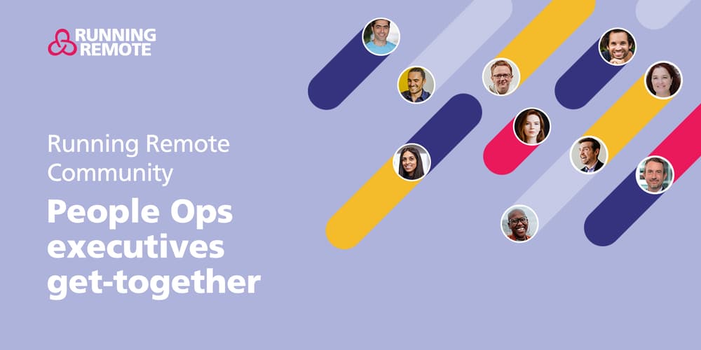Running Remote Community - People Ops get-together · Luma