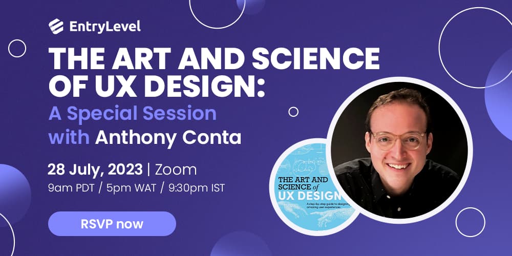 The Art and Science of UX Design with Anthony Conta · Zoom · Luma