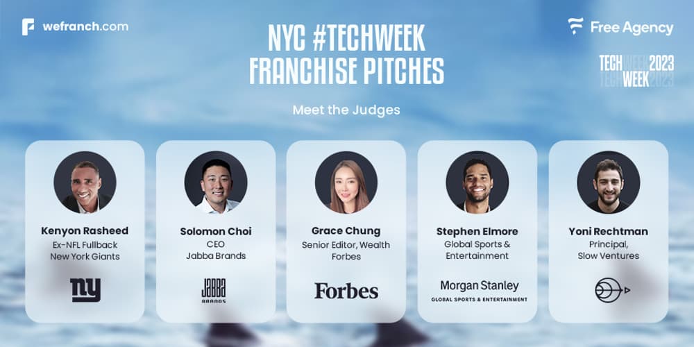 NYC #TechWeek Franchise Pitches · Luma