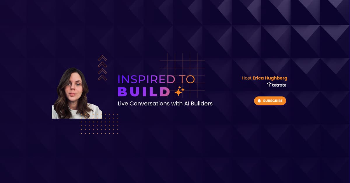 Inspired to Build: Conversations with AI Builders · Events Calendar