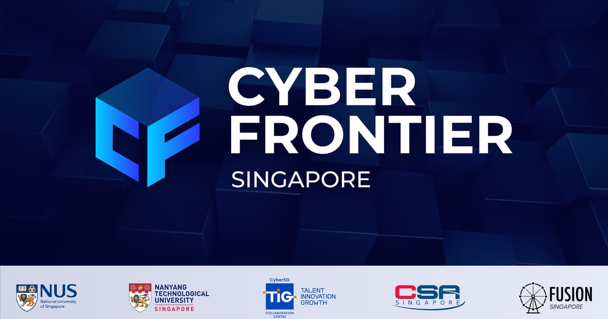 Cyber Frontier Singapore · Events Calendar
