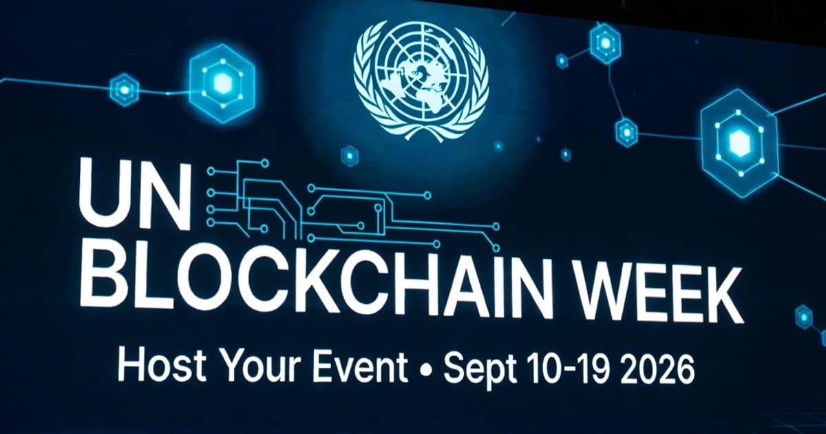 UN Blockchain Week · Events Calendar