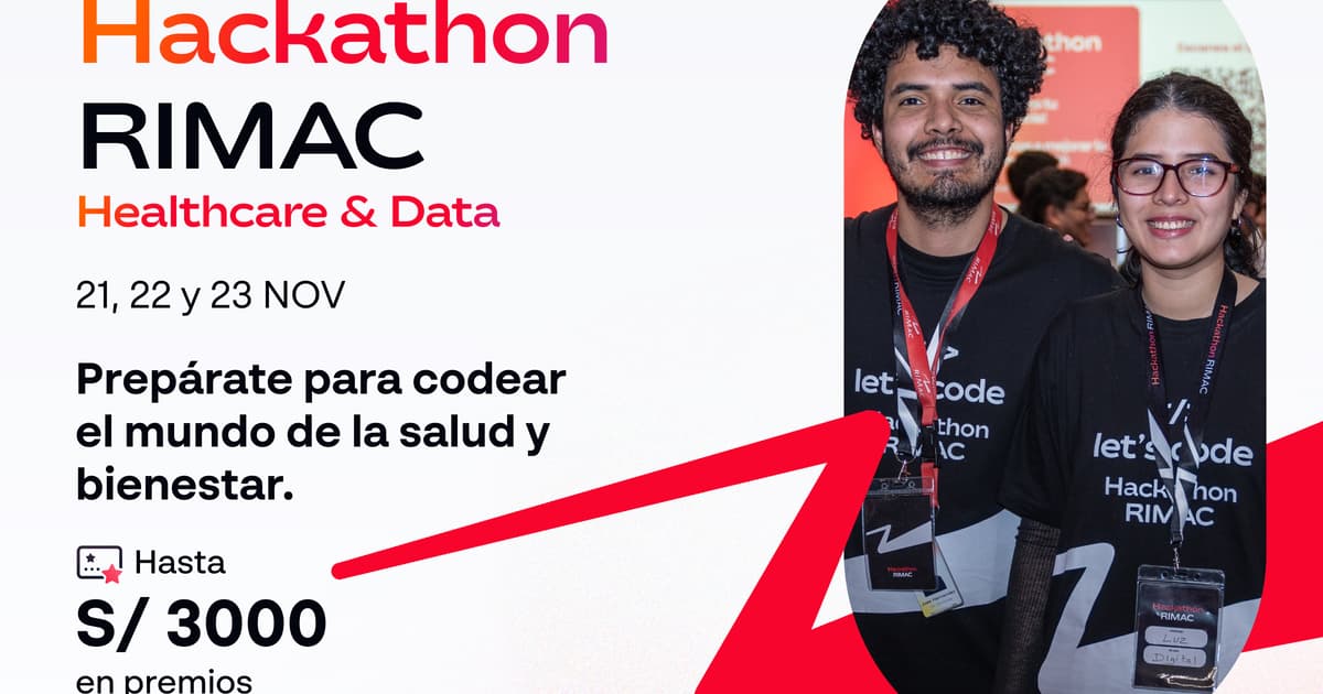 Hackathon RIMAC 2025 · Events Calendar