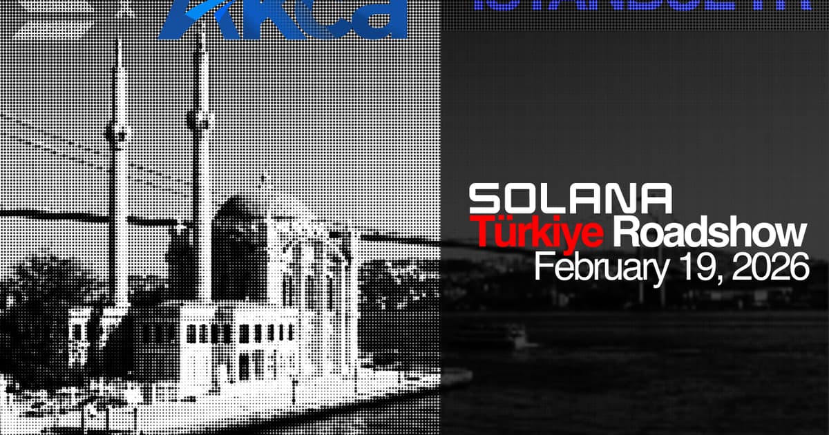 Akca x Solana Türkiye Roadshow · Events Calendar