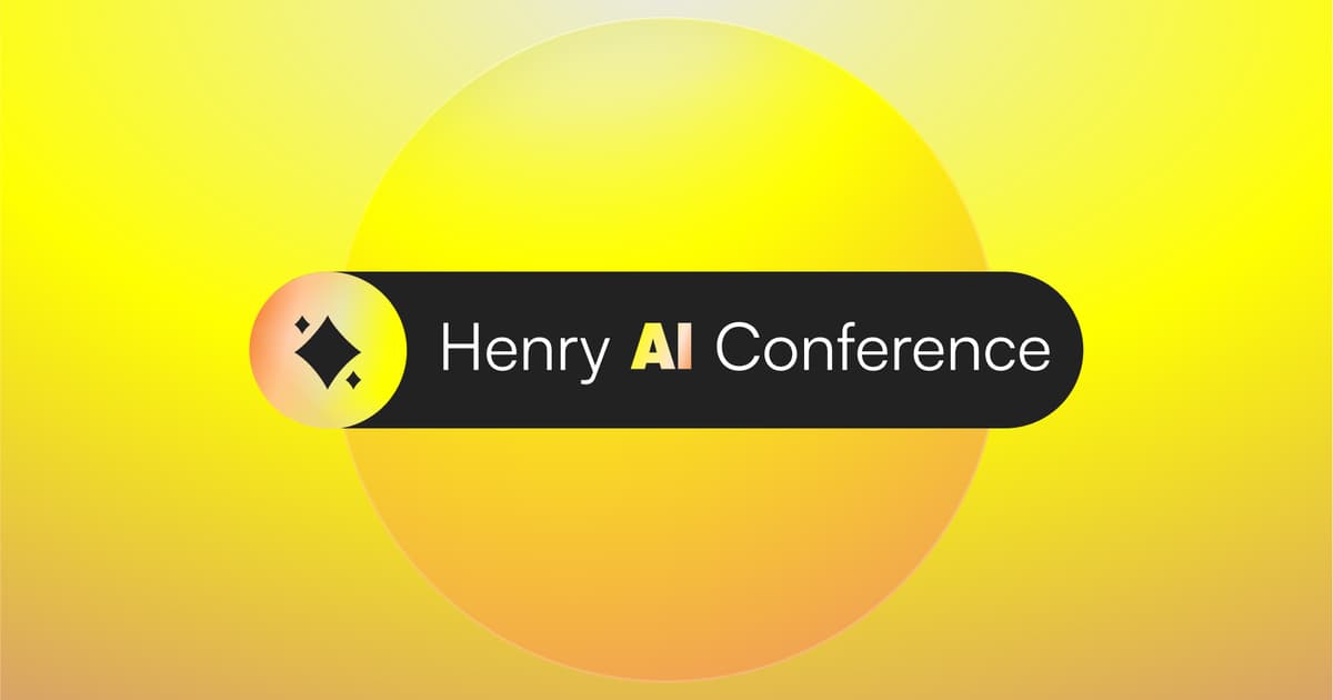 Henry AI Conference · Events Calendar