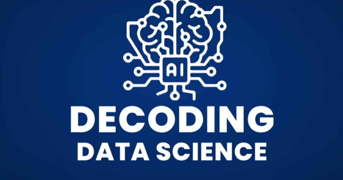 Decoding Data Science · Events Calendar
