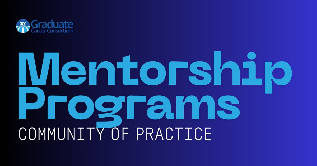 Mentorship Programs CoP · Events Calendar