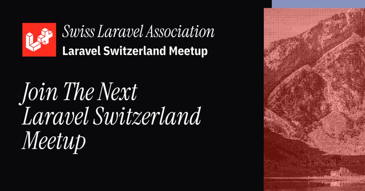 Swiss Laravel Association · Events Calendar
