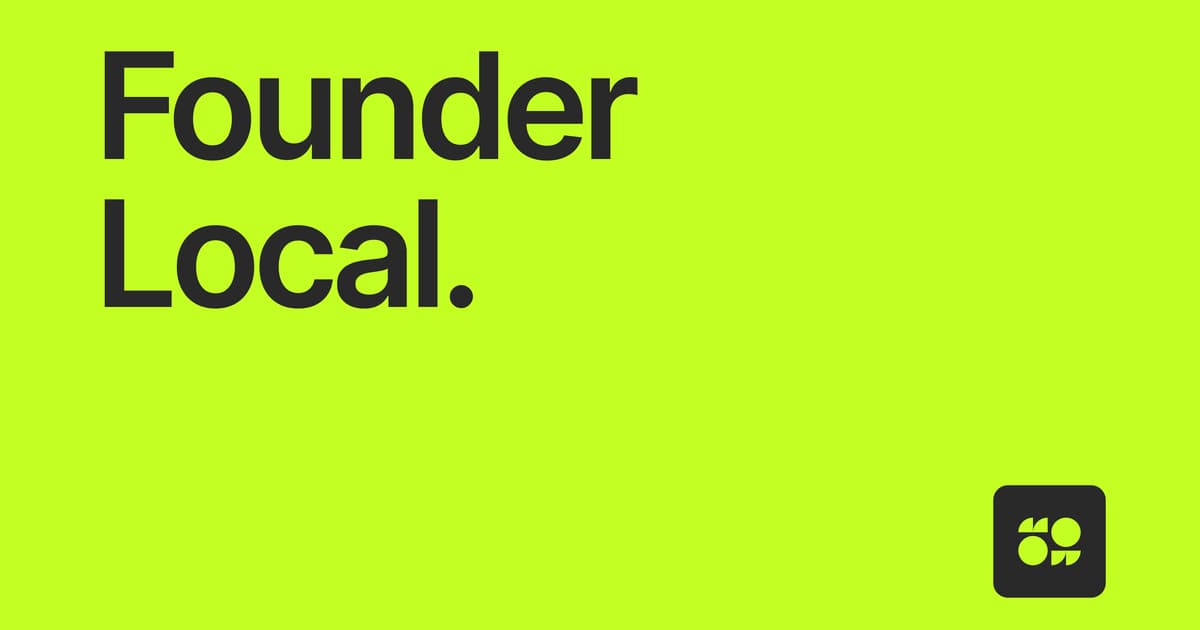 Brand Marketing 101 for Founders event poster