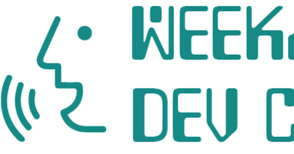 Weekly Dev Chat · Events Calendar