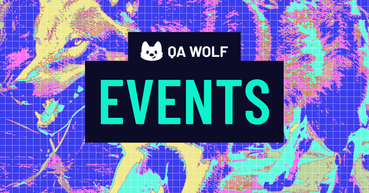 QA Wolf · Events Calendar