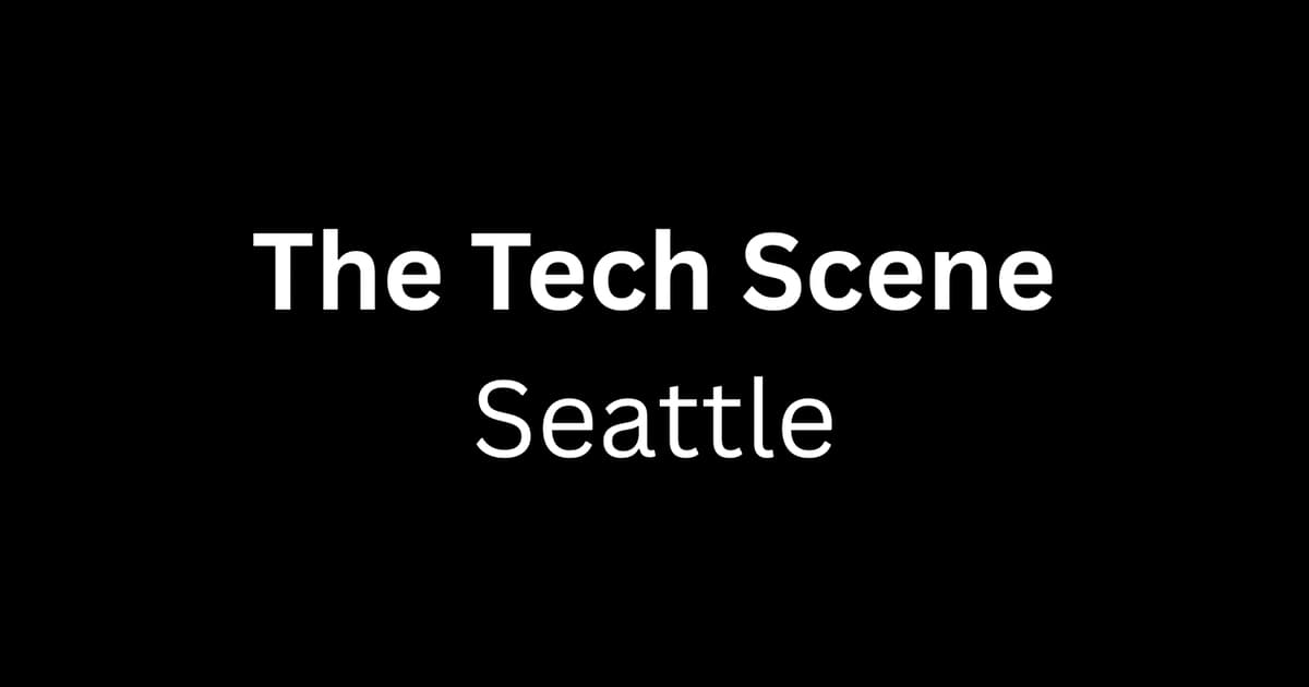 The Seattle Tech Scene · Events Calendar