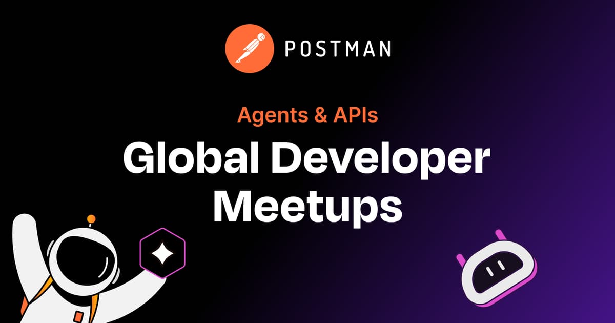 Postman Events Postman Developer Events · Events Calendar