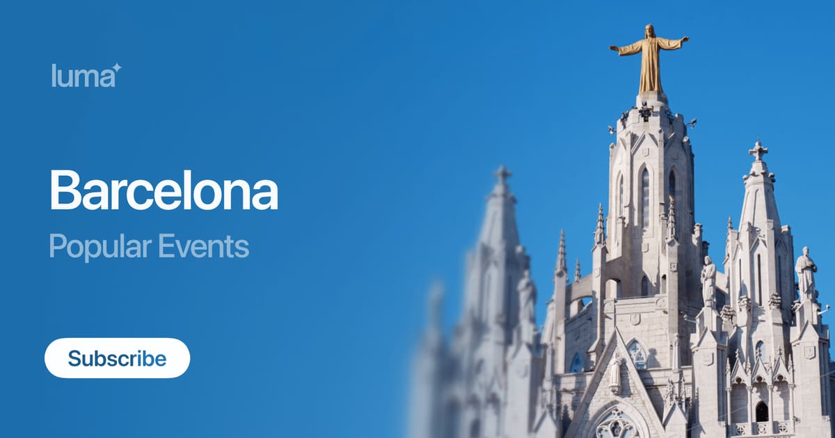 Popular events in Barcelona · Events Calendar