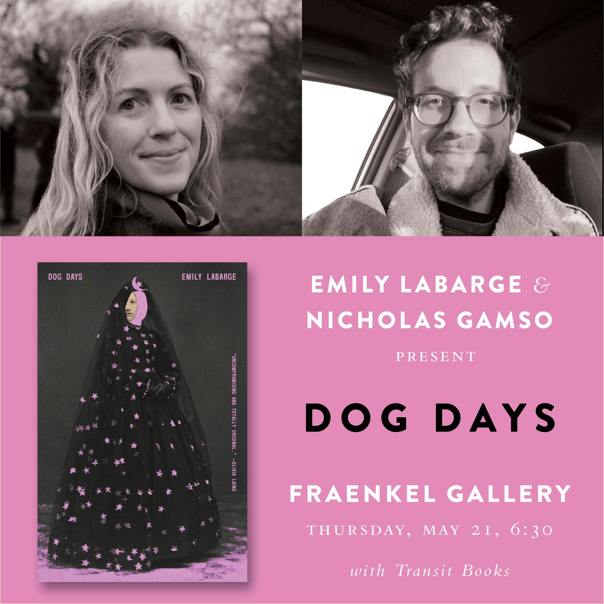 Emily LaBarge & Nicholas Gamso launch DOG DAYS