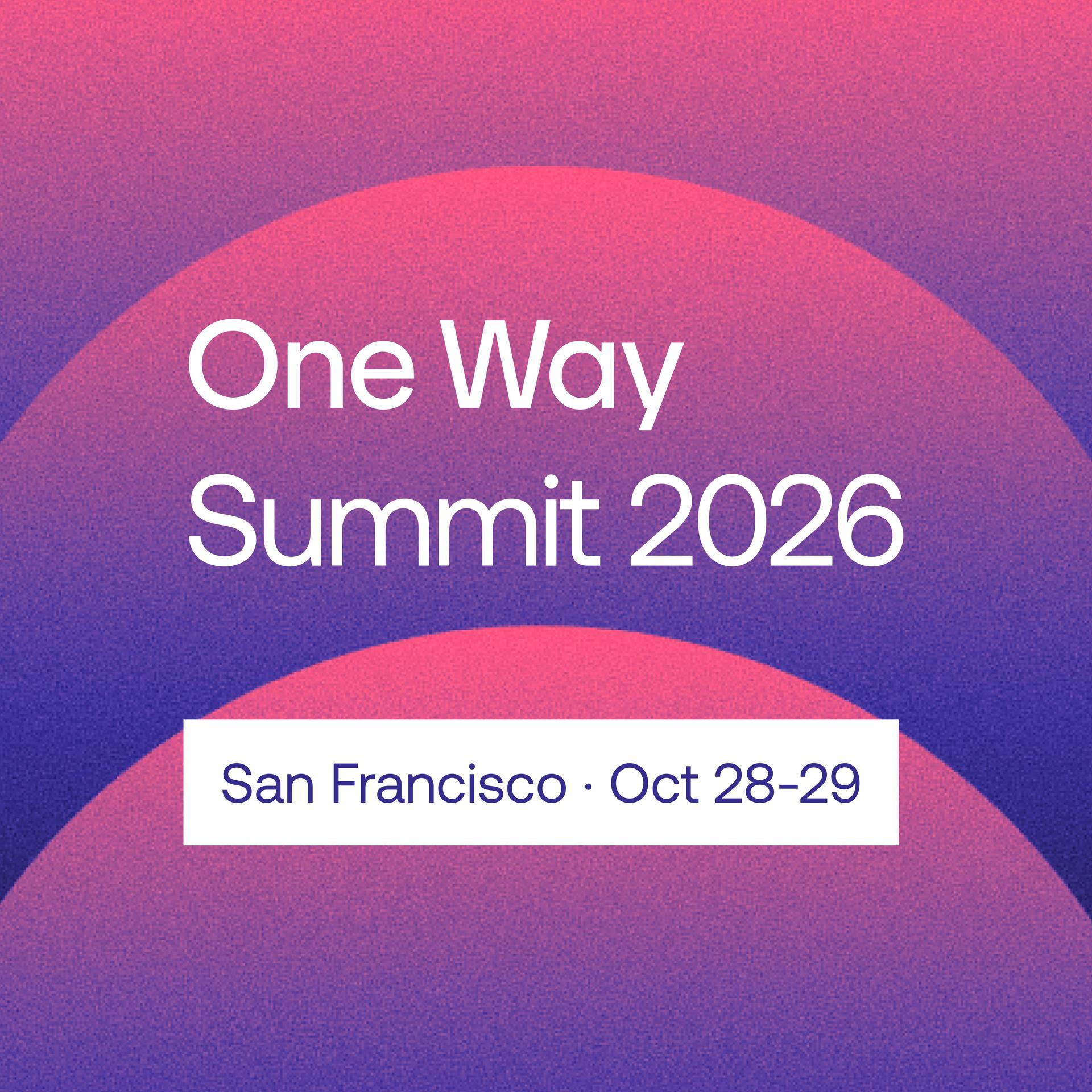 One Way Summit: The Flagship Event for Immigrant Entrepreneurship event artwork