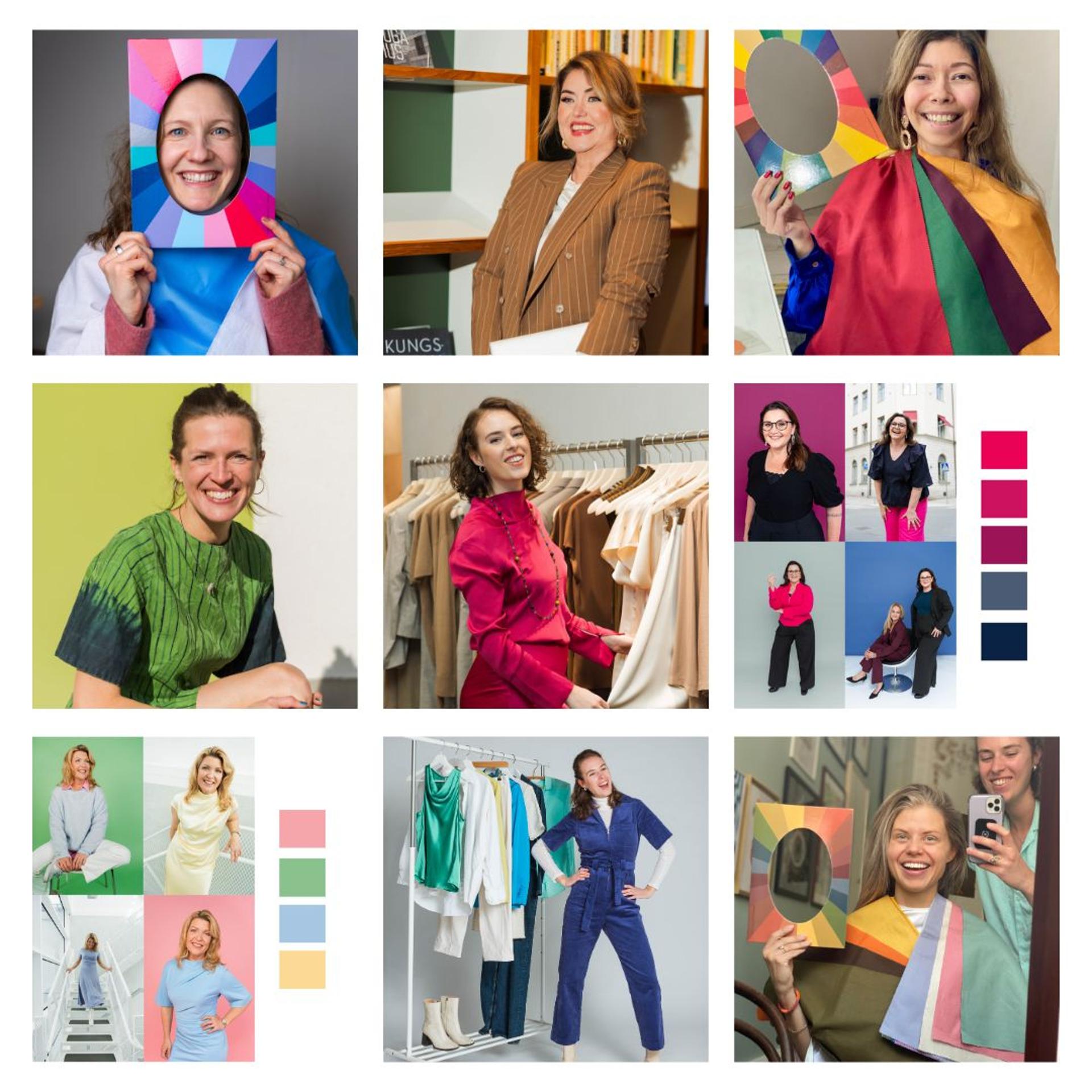 Stockholm Stand out through Photography, Styling & Color Workshop for Female Founders