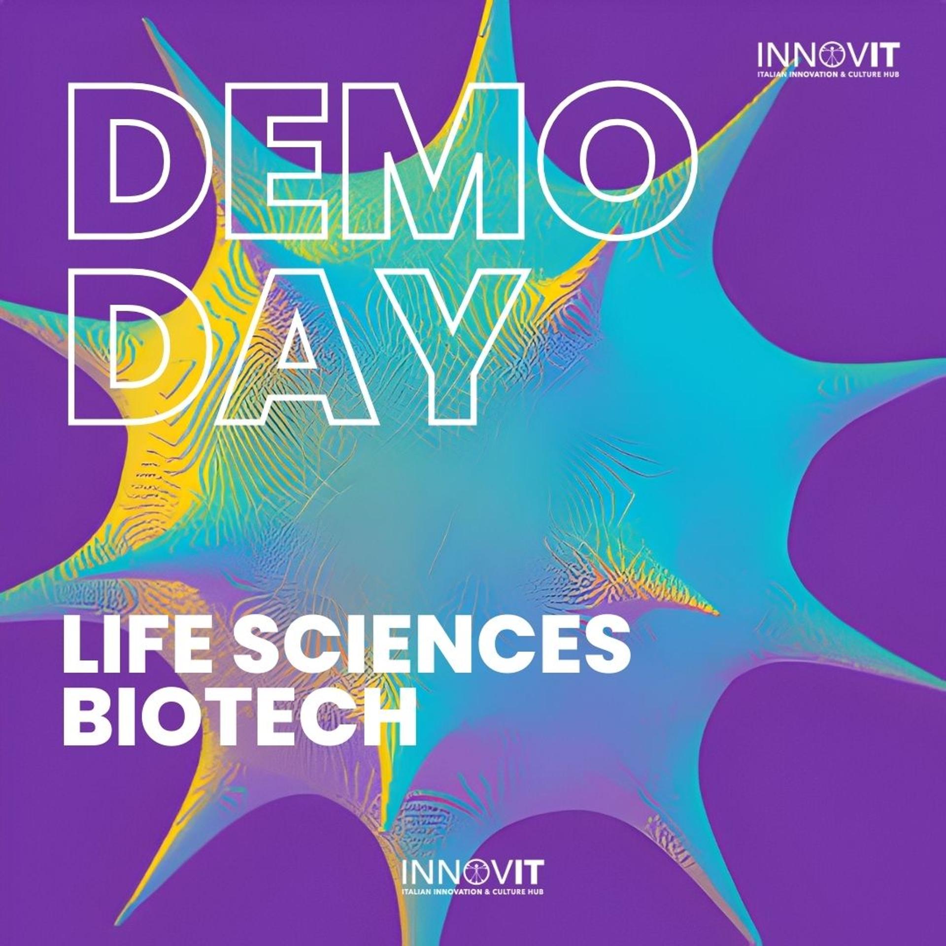 Life Sciences / BioTech - INNOVIT Demo Day event poster