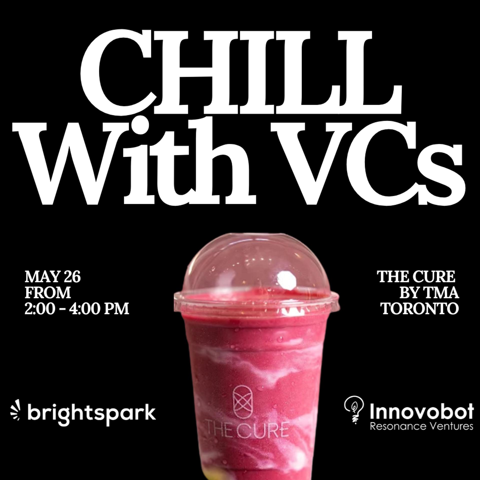 Chill with VCs: TechStartups & Fresh Blends