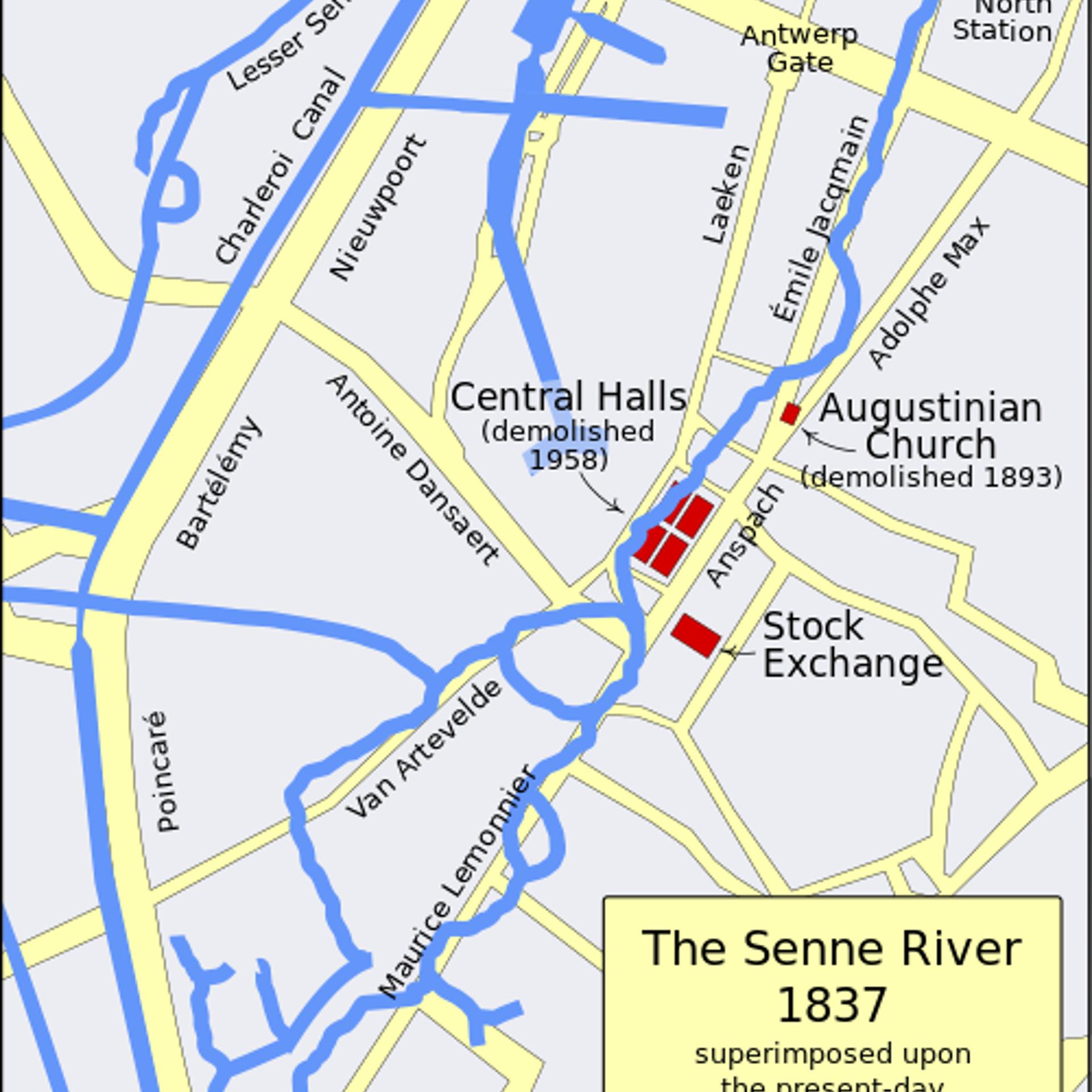Walk Commons Hub Brussels - The Senne